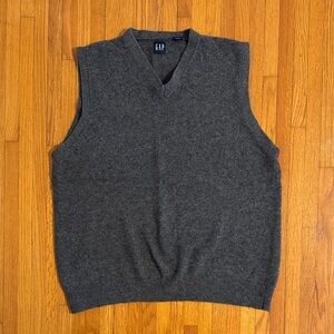 Men’s Wool Gap V-Neck Sweater Vest Size XXL Purchased